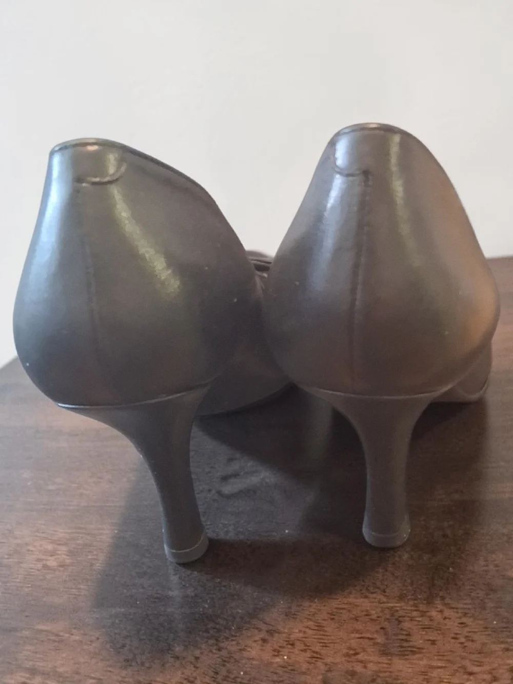 Nine West Black Bow-Accent High Heel Pumps Womens Shoes Size 7 Stiletto Heel